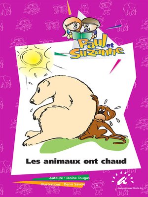 cover image of Les animaux ont chaud